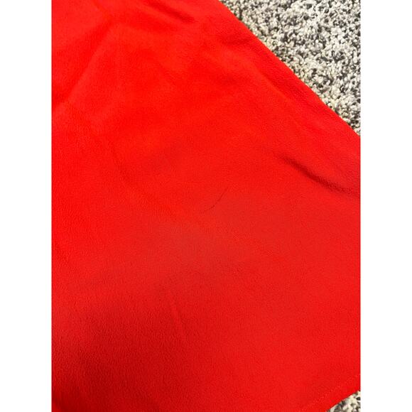 ba&sh Track Grenadine Lady‎ Dress Long Sleeve V Neck Shift Dress 1 Womens S Red - Picture 8 of 10